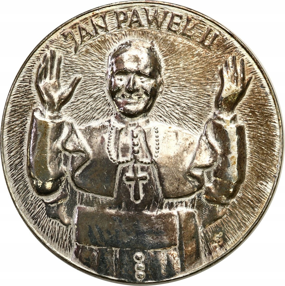 Medal 1983 Jan Paweł II Jasna Góra 60 lat Marii archiwum niemczyk pl