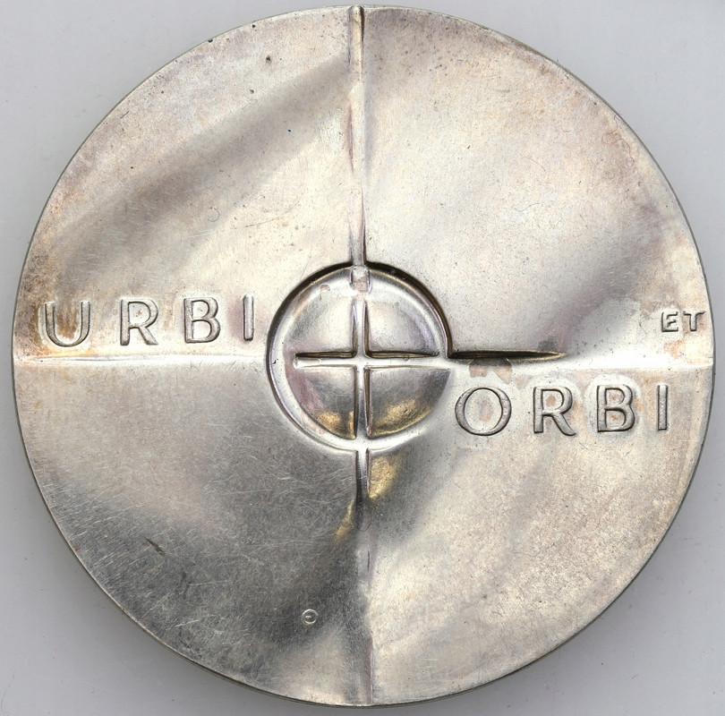 PRL medal Jan Paweł II 1979 Urbi et Orbi SREBRO archiwum niemczyk pl