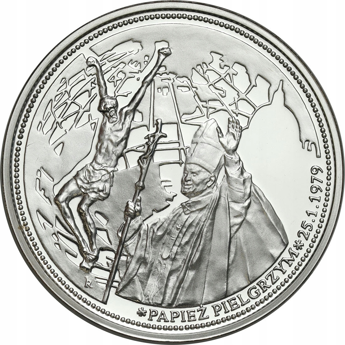 Medal Jan Paweł II Karol Wojtyła archiwum niemczyk pl