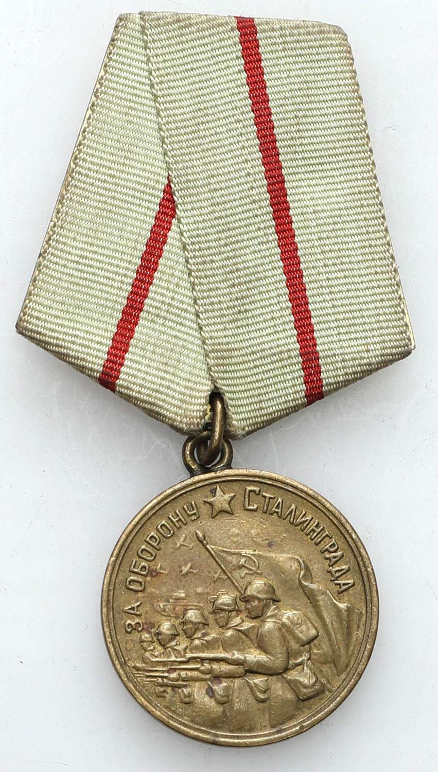 Zsrr Medal Za Obron Stalingradu Archiwum Niemczyk Pl