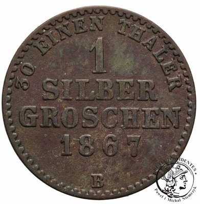 Niemcy Schwarzburg - Sondershausen 1 Gr 1867 B
