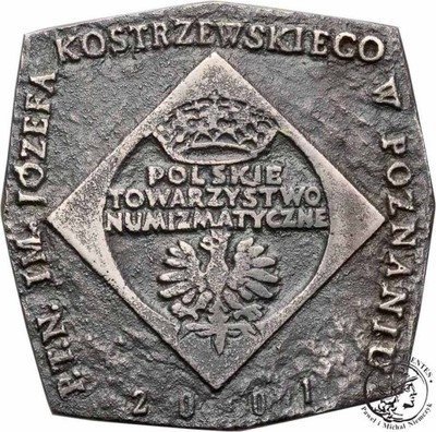 III RP PTN - Poznań medal 2001 SREBRO st. 1