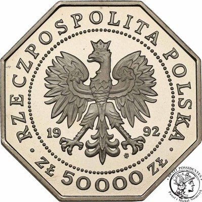50 000 złotych 1992 Virtuti Militari st.L