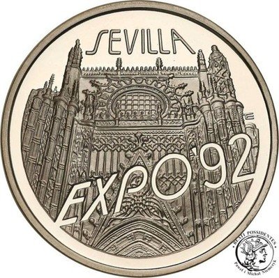 III RP 200 000 złotych 1992 Expo Sevilla st.L