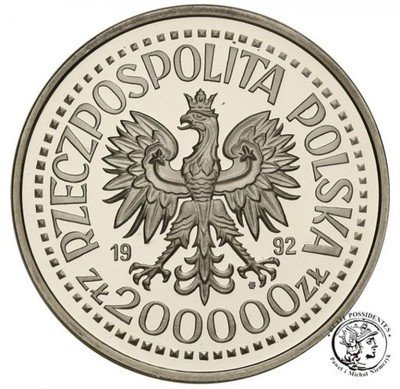 III RP 200 000 złotych 1992 Expo Sevilla st.L