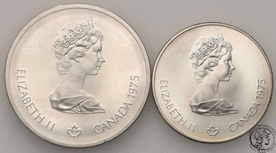 Kanada 5 + 10 dolarów 1976 lot 2 szt. st.1/1-