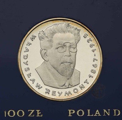 PRL 100 złotych 1977 W. Reymont st.L