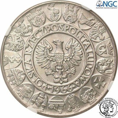100 złotych 1966 Millenium