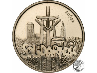 PRÓBA Nikiel 50 000 zł 1990 Solidarność st.L/L-