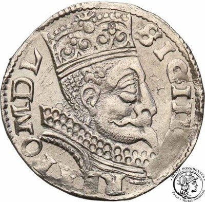 Zygmunt III Waza trojak 1599 Wschowa st. 3