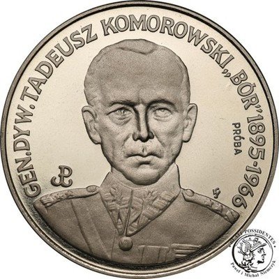 PRÓBA Nikiel 200 000 zł 1990 Bór Komorowski st.L