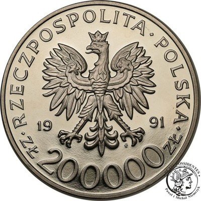 PRÓBA Nikiel 200 000 zł 1991 Tokarzewski st.L