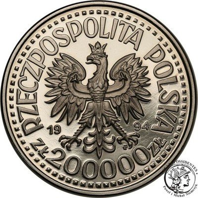 PRÓBA Nikiel 200 000 zł 1994 Monte Casino st. L