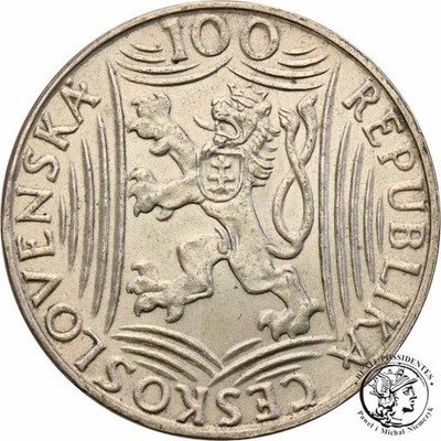 Czechosłowacja 100 koron 1949 st. 1-