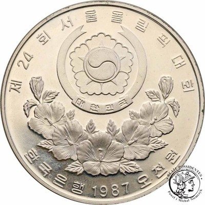 Korea Południowa 5000 Won 1987 st. L-