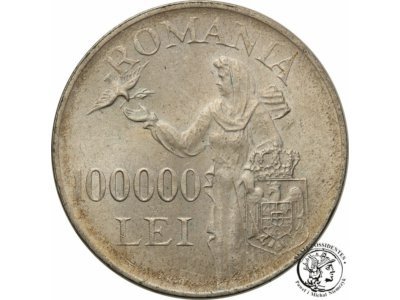 Rumunia 100 000 Lei 1946 st.1-