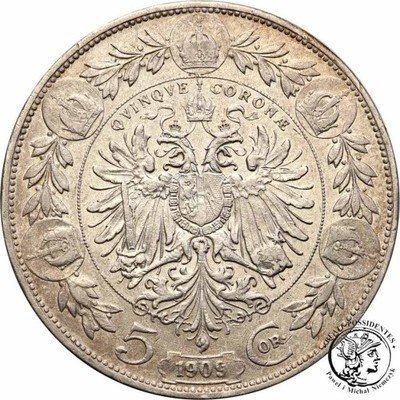 Austria 5 koron 1909 st. 3-