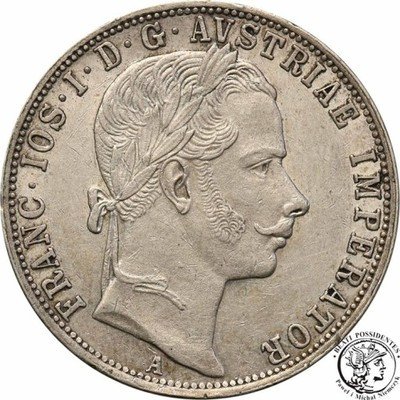 Austria 1 floren 1859 st.1-