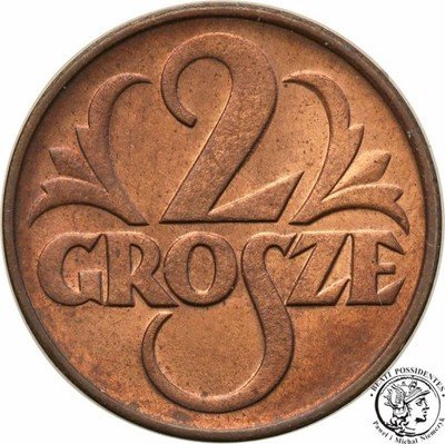 2 grosz 1935 PIĘKNY st.1