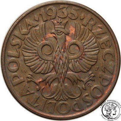 2 grosz 1935 PIĘKNY st.1