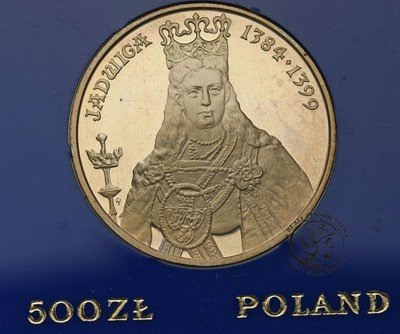 500 złotych 1988 Jadwiga st.L