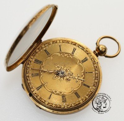 Wielka Brytania zegarek kieszonkowy ZŁOTO 1846 r.