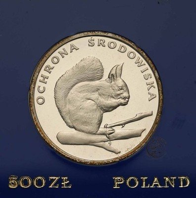 500 złotych 1985 Wiewiórka st. L