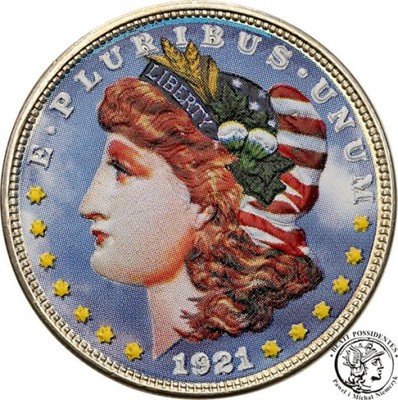 USA dolar malowany 1921
