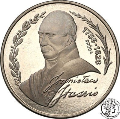 PRÓBA Nikiel 200 000 złotych 1992 Staszic st.L/L-