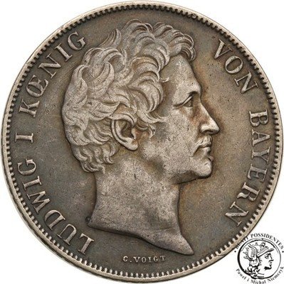 Niemcy Bawaria gulden 1844 st.3