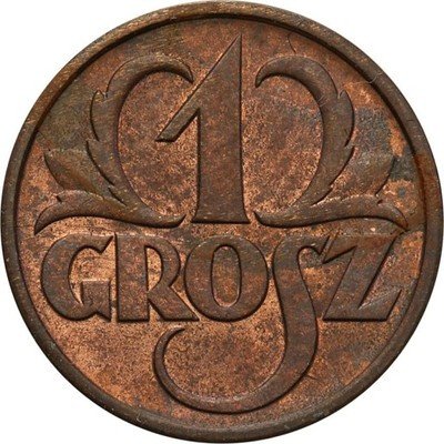 1 grosz 1938 PIĘKNY st.1