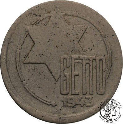 Getto Łódź 5 Marek 1943 st.3+