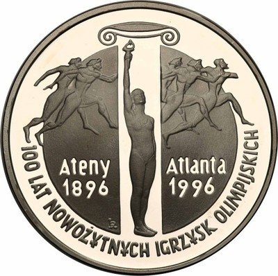 10 złotych 1995 Ateny Atlanta st.L