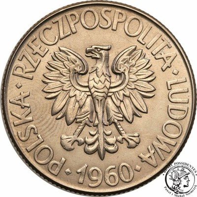 10 złotych 1960 Kościuszko st.1