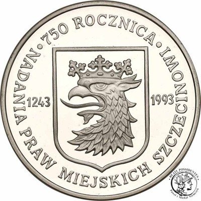 200 000 złotych 1993 Szczecin st.L