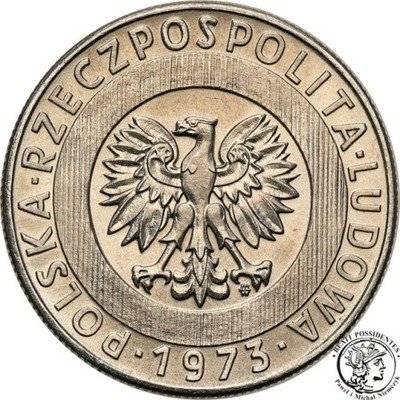 PRÓBA Nikiel 20 złotych 1973 wieżowiec st.1