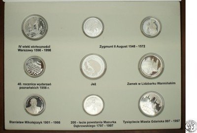 Pełny Zestaw Monet Kolekcjonerskich 1996 RZADKIE