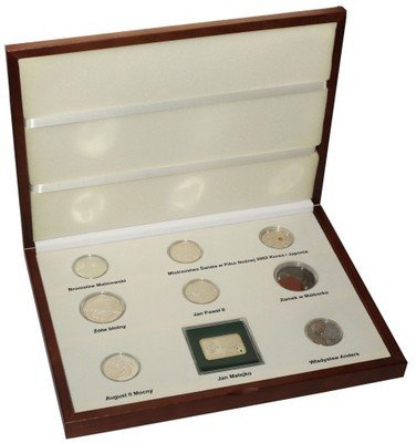 Pełny Zestaw Srebrnych Monet Kolekcjonerskich 2002
