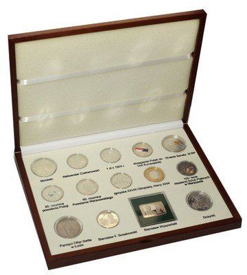 Pełny Zestaw Srebrnych Monet Kolekcjonerskich 2004
