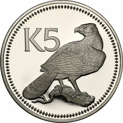 Papua Nowa Gwinea 5 Kina 1975 st.L