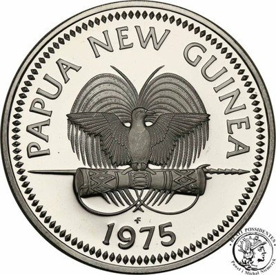 Papua Nowa Gwinea 5 Kina 1975 st.L