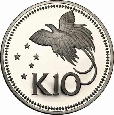 Papua Nowa Gwinea 10 Kina 1975 st.L