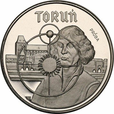 PRÓBA Nikiel 5000 zł 1989 Toruń Kopernik st.L