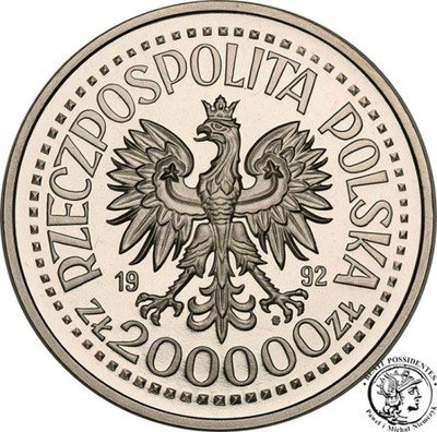 PRÓBA Nikiel 200 000 zł 1992 Expo Sevilla st.L