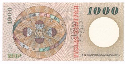 Banknot 1000 złotych 1965 Kopernik IDEALNY UNC