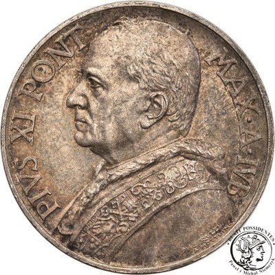 Watykan 10 Lire 1933/34 Pius XI st.2