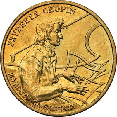 2 złote 1999 Chopin st.1