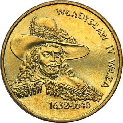 2 złote 1999 Władysław IV Waza st.1