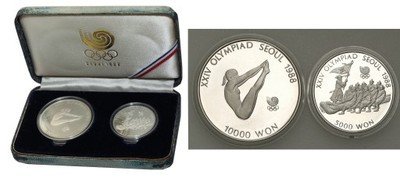 Olimpiada Seul 1988 zestaw 5000 + 10 000 won