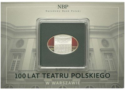 10 złotych 100 lat Teatru Polskiego 2013 st.L